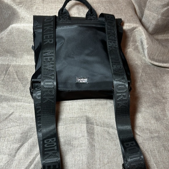 Botkier New York Mini Backpack with Faux Leather flap and Nylon - Picture 4 of 10